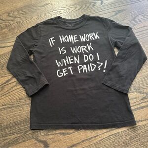 Long Sleeve Cotton Shirt Size 7/8 Years